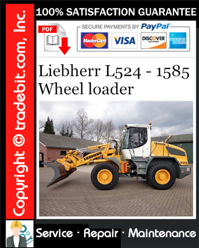 Thumbnail Liebherr L524 - 1585 Wheel loader Service Repair Manual Download ★