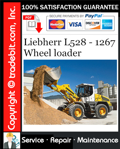 Thumbnail Liebherr L528 - 1267 Wheel loader Service Repair Manual Download ★