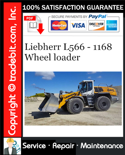 Thumbnail Liebherr L566 - 1168 Wheel loader Service Repair Manual Download ★