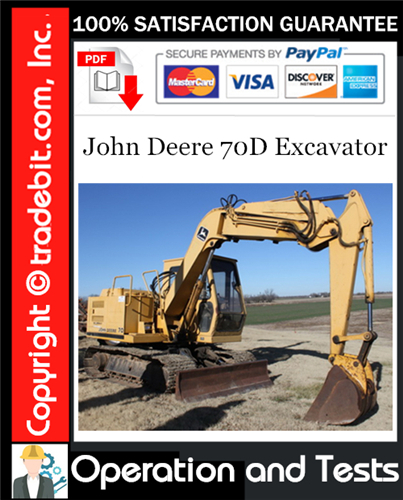 Thumbnail John Deere 70D Excavator Operation and Test Technical Manual Download ★ Thumbnail John Deere 70D Excavator Operation and Test Technical Manual Download ★