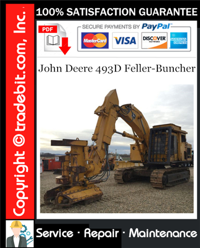 Thumbnail John Deere 493D Feller-Buncher Service Repair Manual Download ★ Thumbnail John Deere 493D Feller-Buncher Service Repair Manual Download ★