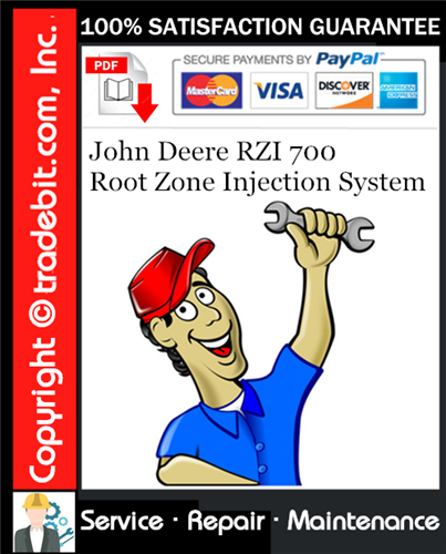 Thumbnail John Deere RZI 700 Root Zone Injection System Service Repair Manual Download ★ Thumbnail John Deere RZI 700 Root Zone Injection System Service Repair Manual Download ★