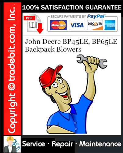 Thumbnail John Deere BP45LE, BP65LE Backpack Blowers Service Repair Manual Download ★ Thumbnail John Deere BP45LE, BP65LE Backpack Blowers Service Repair Manual Download ★