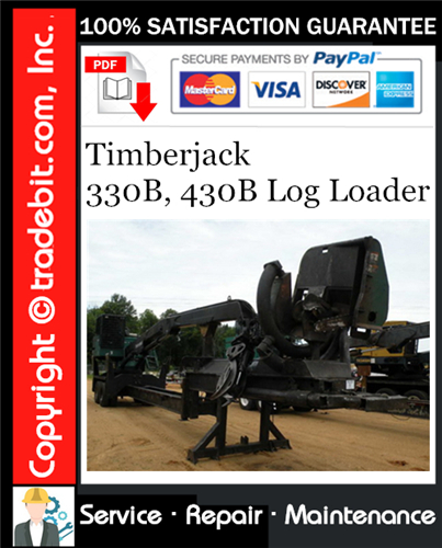 Thumbnail Timberjack 330B, 430B Log Loader Service Repair Manual Download ★ Thumbnail Timberjack 330B, 430B Log Loader Service Repair Manual Download ★