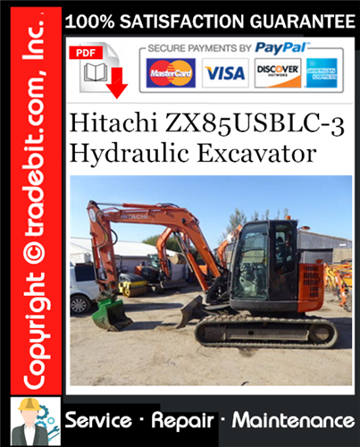 Thumbnail Hitachi ZX85USBLC-3 Hydraulic Excavator Service Repair Manual Download ★ Thumbnail Hitachi ZX85USBLC-3 Hydraulic Excavator Service Repair Manual Download ★