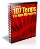 Thumbnail 107 Terms for New Marketers Thumbnail 107 Terms for New Marketers