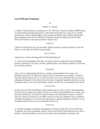 Thumbnail Last Will and Testament