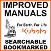 Thumbnail Complete Factory Kubota KX36-2 Excavator Owners Operators Instruction Manual - IMPROVED - DOWNLOAD