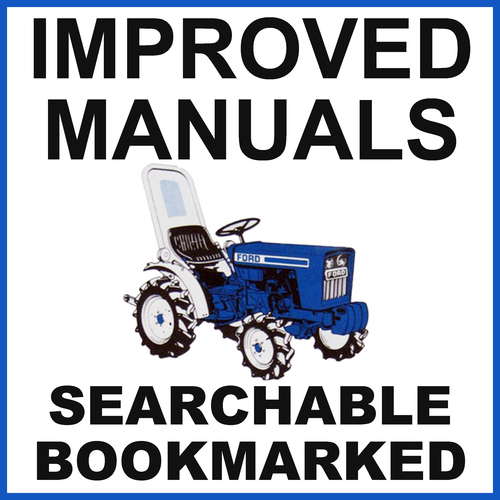 Ford 1710 Compact Utility Tractor Illustrated Parts List Manual Catalog