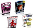 Thumbnail 4 No Restriction PLR eBooks with Reseller Website