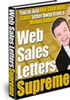 Thumbnail Web Sales Letters Supreme plr