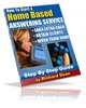 Thumbnail How To Start A Home Based Answering Service plr