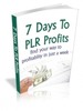 Thumbnail 7 Days To PLR Profits Thumbnail 7 Days To PLR Profits