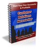 Thumbnail Customer Relations Newsletter PLR