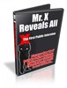 Thumbnail Mr. X Reveals All - First Ever Interview PLR