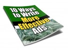 Thumbnail 10 Ways to Write More Effective Ads PLR