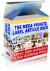 Thumbnail The Mega Private Label Article Pack PLR