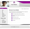 Thumbnail Forum Website Purple
