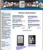 Thumbnail Wireless eBook Readers Website plr