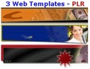 Thumbnail 3 Web Templates plr
