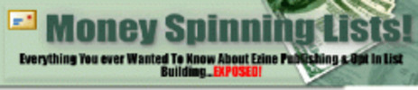 Thumbnail Money Spinning Lists! plr