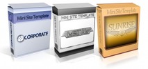 Thumbnail 3 PLR Mini-Site Templates