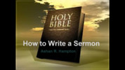 Thumbnail How to Write a Sermon (eBook)
