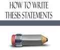 Thumbnail Writing Thesis Statements: Video