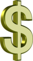 Thumbnail Dollar Signs Graphics