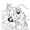 Ai The Good Samaritan Bible Coloring Page