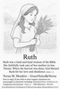  Ruth bible Coloring Page