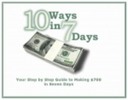 Thumbnail *NEW 10 Ways in 7 Days  With MRR