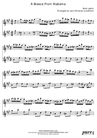 Thumbnail A Breeze from Alabama Pure Sheet Music Duet for Eb Instrument Duo, Arranged by Lars Christian Lundholm