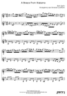 Thumbnail A Breeze from Alabama Pure Sheet Music Duet for Guitar and Viola, Arranged by Lars Christian Lundholm