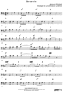 Thumbnail Barcarolle Pure Sheet Music Solo for Cello, Arranged by Lars Christian Lundholm