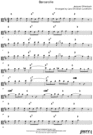 Thumbnail Barcarolle Pure Sheet Music Solo for Viola, Arranged by Lars Christian Lundholm