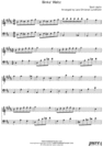 Thumbnail Binks Waltz Pure Sheet Music Duet for Baritone Saxophone and Tuba, Arranged by Lars Christian Lundholm