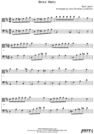 Thumbnail Binks Waltz Pure Sheet Music Duet for Viola and Double Bass, Arranged by Lars Christian Lundholm
