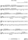 Thumbnail Binks Waltz Pure Sheet Music Duet for Violin and Tenor Saxophone, Arranged by Lars Christian Lundholm