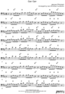 Thumbnail Can-can Pure Sheet Music Solo for Cello, Arranged by Lars Christian Lundholm
