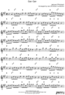 Thumbnail Can-can Pure Sheet Music Solo for F Instrument, Arranged by Lars Christian Lundholm
