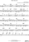 Thumbnail Clair De Lune Pure Sheet Music Solo for Double Bass, Arranged by Lars Christian Lundholm