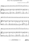 Thumbnail Come, Thou Long Expected Jesus Pure Sheet Music for Organ and Bassoon, Arranged by Lars Christian Lundholm