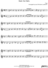 Thumbnail Deck the Halls Pure Sheet Music Duet for Accordion and Guitar, Arranged by Lars Christian Lundholm
