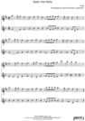 Thumbnail Deck the Halls Pure Sheet Music Duet for Alto Saxophone and Guitar, Arranged by Lars Christian Lundholm