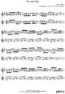 Thumbnail Fig Leaf Rag Pure Sheet Music Duet for Guitar and Bb Instrument, Arranged by Lars Christian Lundholm