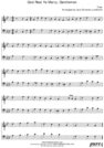 Thumbnail God Rest Ye Merry, Gentlemen Pure Sheet Music Duet for Clarinet and Tuba, Arranged by Lars Christian Lundholm