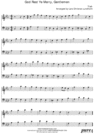 Thumbnail God Rest Ye Merry, Gentlemen Pure Sheet Music Duet for English Horn and Trombone, Arranged by Lars Christian Lundholm