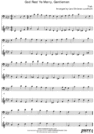 Thumbnail God Rest Ye Merry, Gentlemen Pure Sheet Music Duet for Trombone and Guitar, Arranged by Lars Christian Lundholm