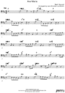 Thumbnail Gounods Ave Maria Pure Sheet Music Solo for Cello, Arranged by Lars Christian Lundholm